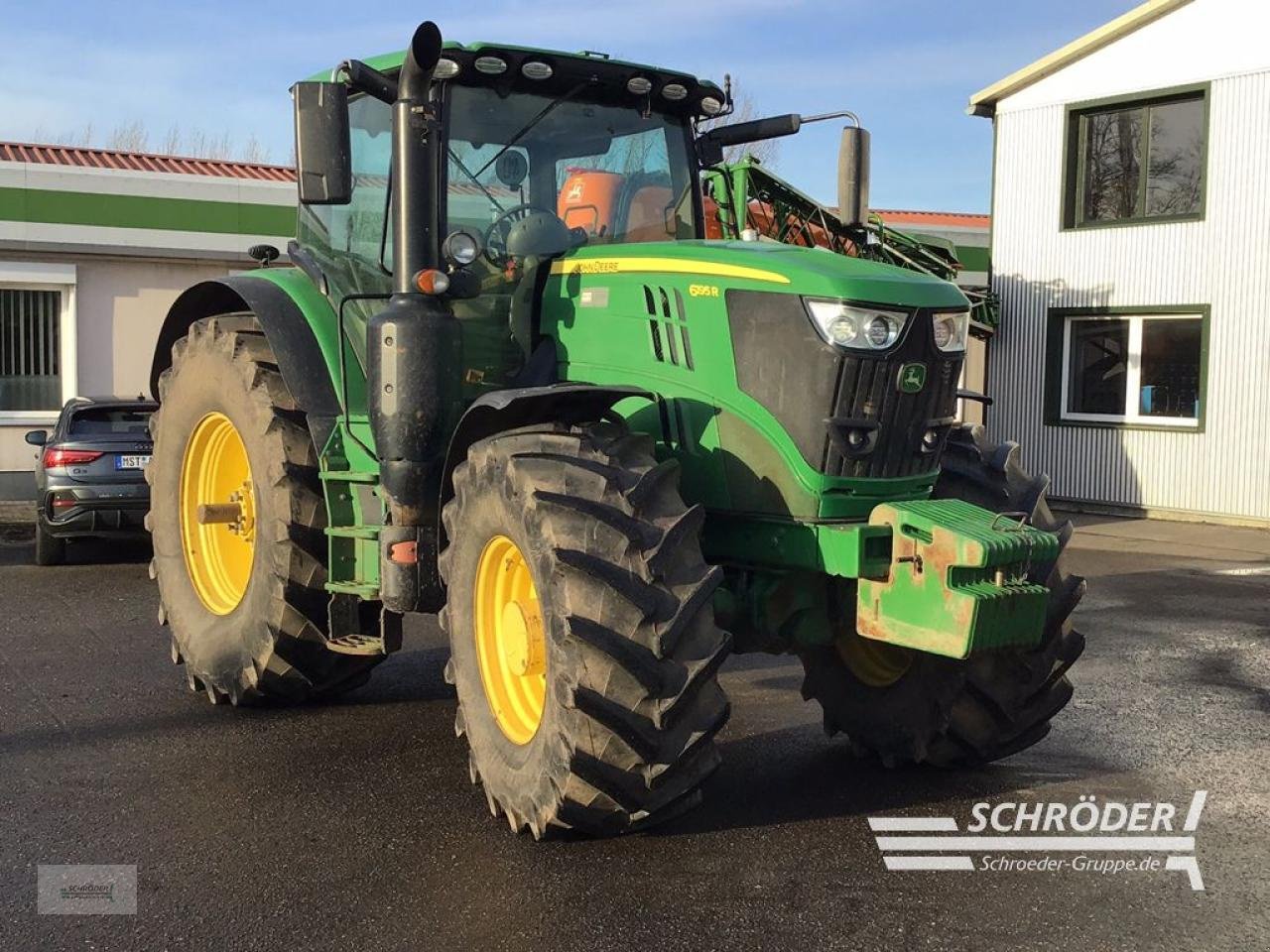 Traktor typu John Deere 6195 R | AUTOPOWER, Gebrauchtmaschine v Penzlin (Obrázek 1)